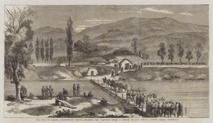 De Oorlog in Napels, Garibaldi-troepen steken de Volturno over